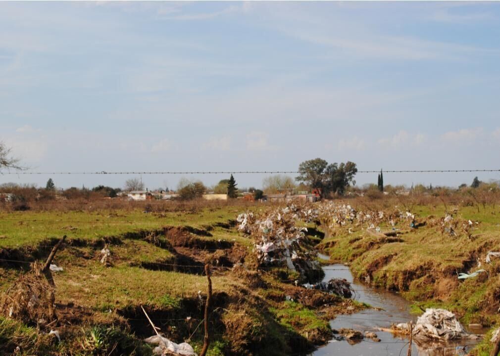 Introduces human feces to groundwater